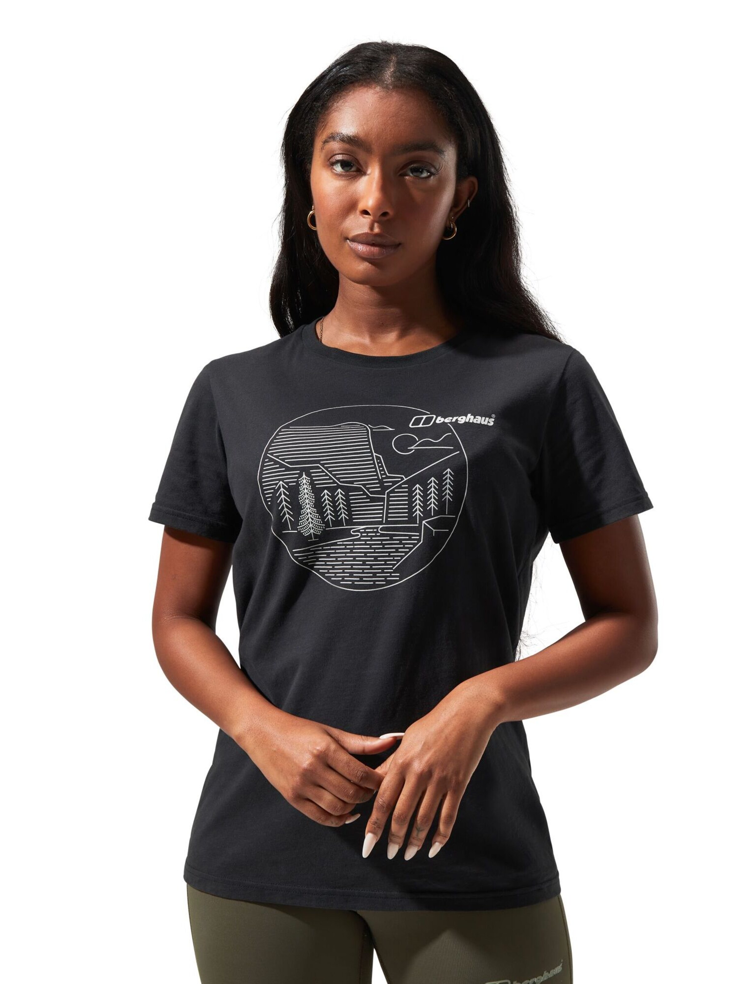 Berghaus Shirt in Black: front