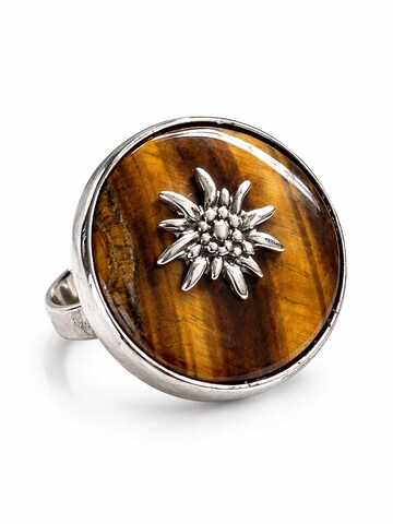 Allgäu Rebell Ring 'Eva' in Brown: front