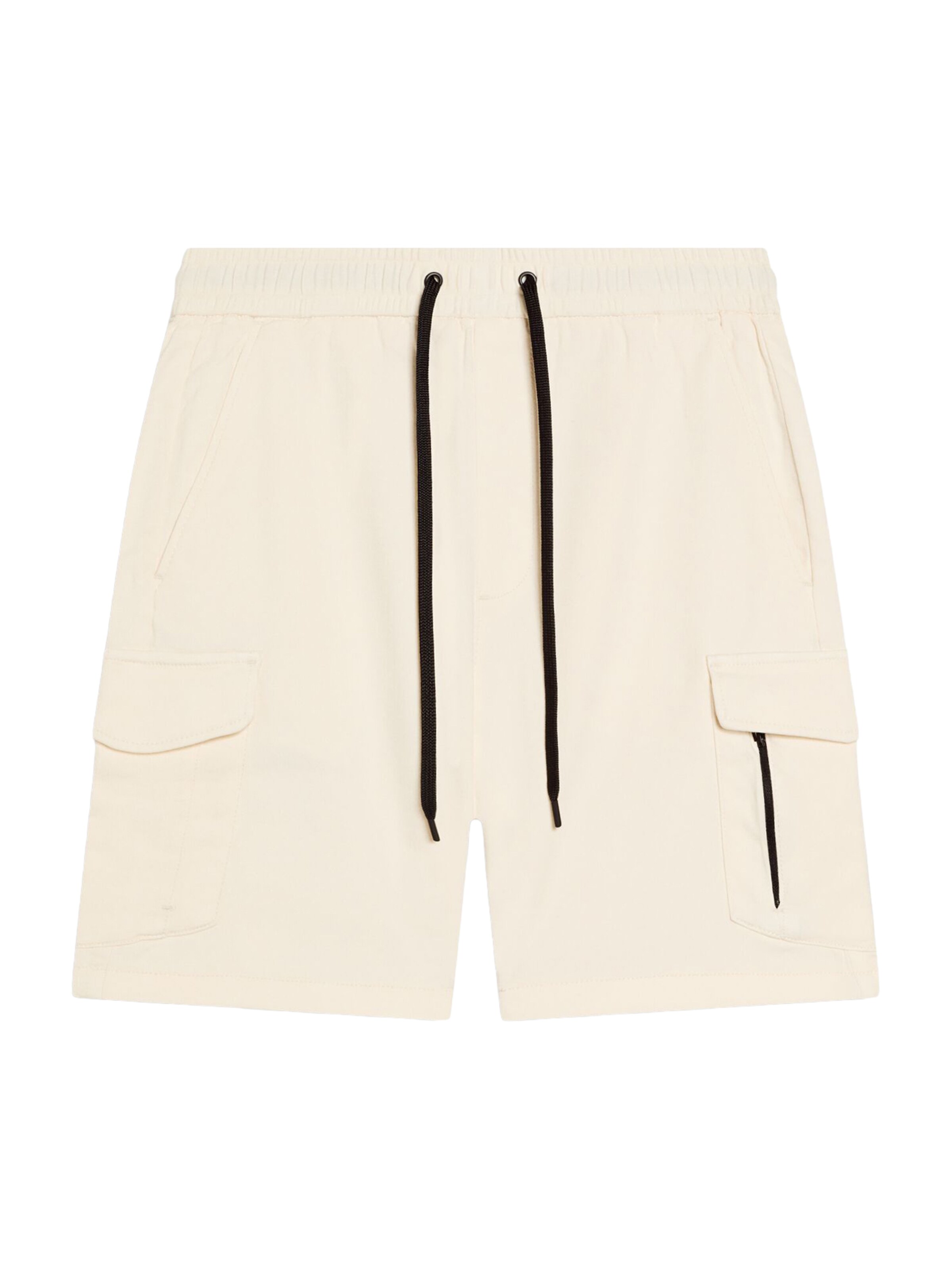 Bershka Shorts in Weiß: Vorderseite