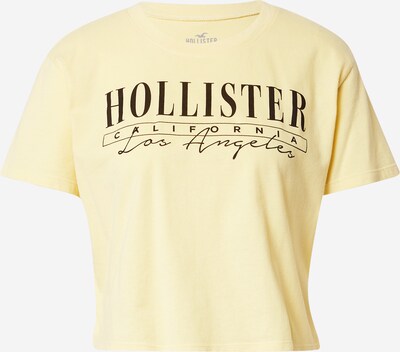 HOLLISTER T-shirt 'FASH' en jaune / noir, Vue avec produit