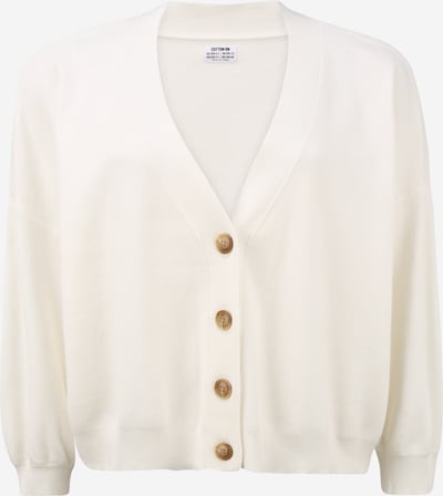 Cotton On Curve Cardigan 'CHLOE' en blanc naturel, Vue avec produit