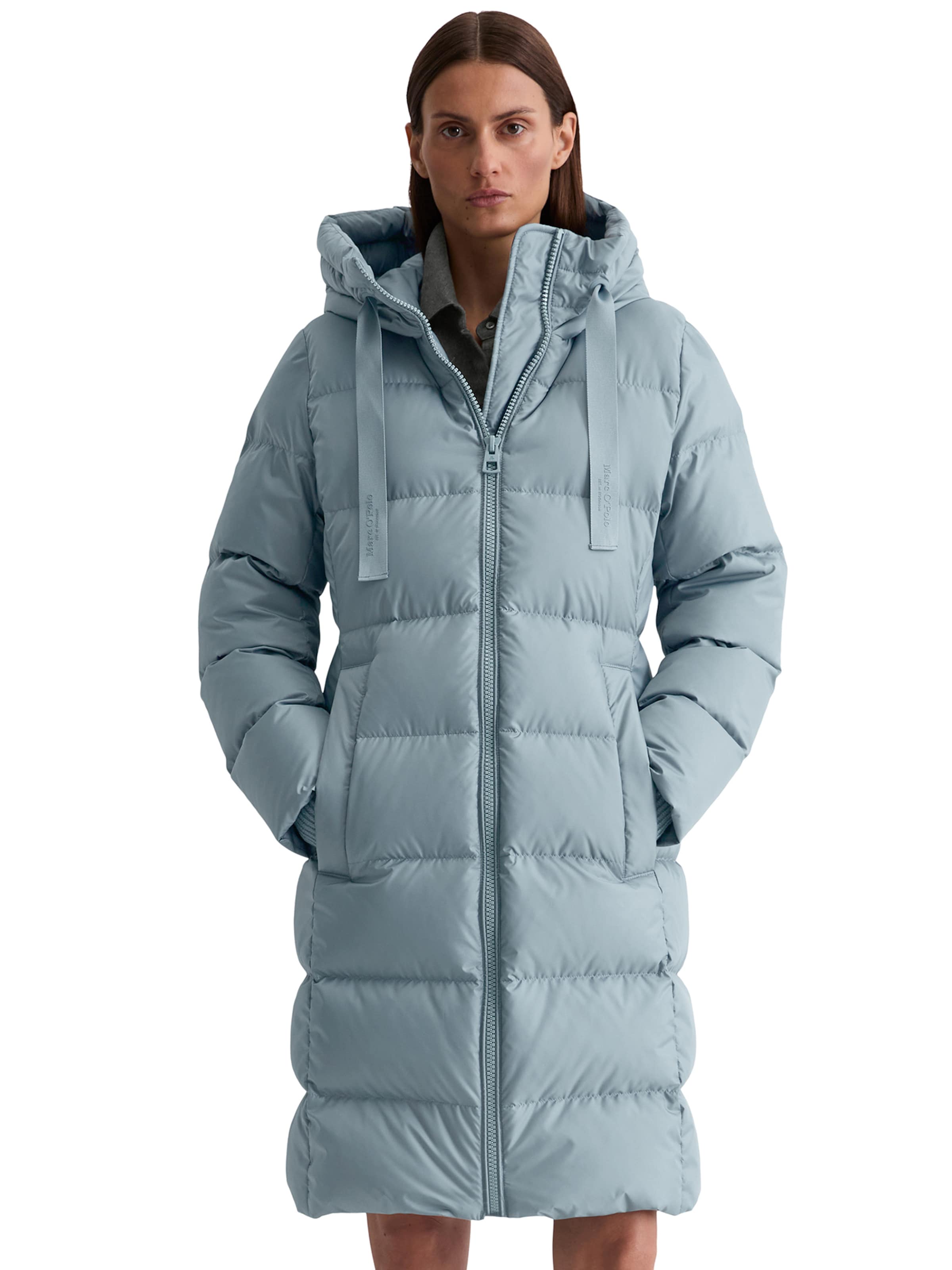 Marc O'Polo Winter Coat in Blue: front