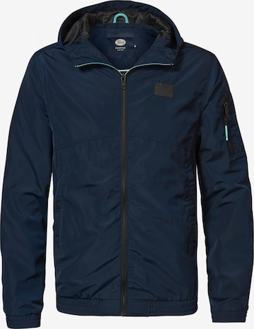 Petrol Industries Between-Season Jacket 'Papaya' in Blue: front