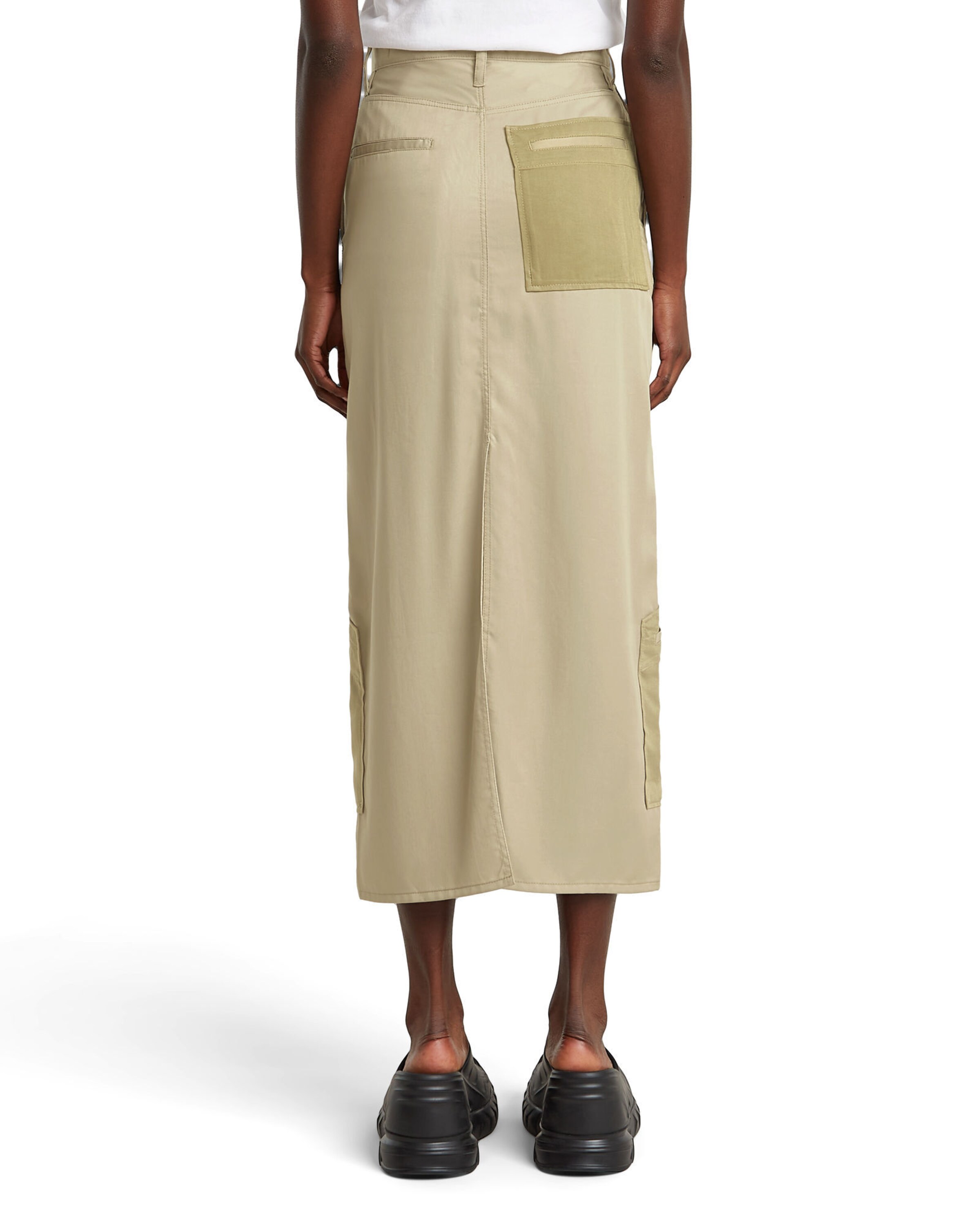 G-STAR Skirt 'Viktoria Tone On Tone' in Beige