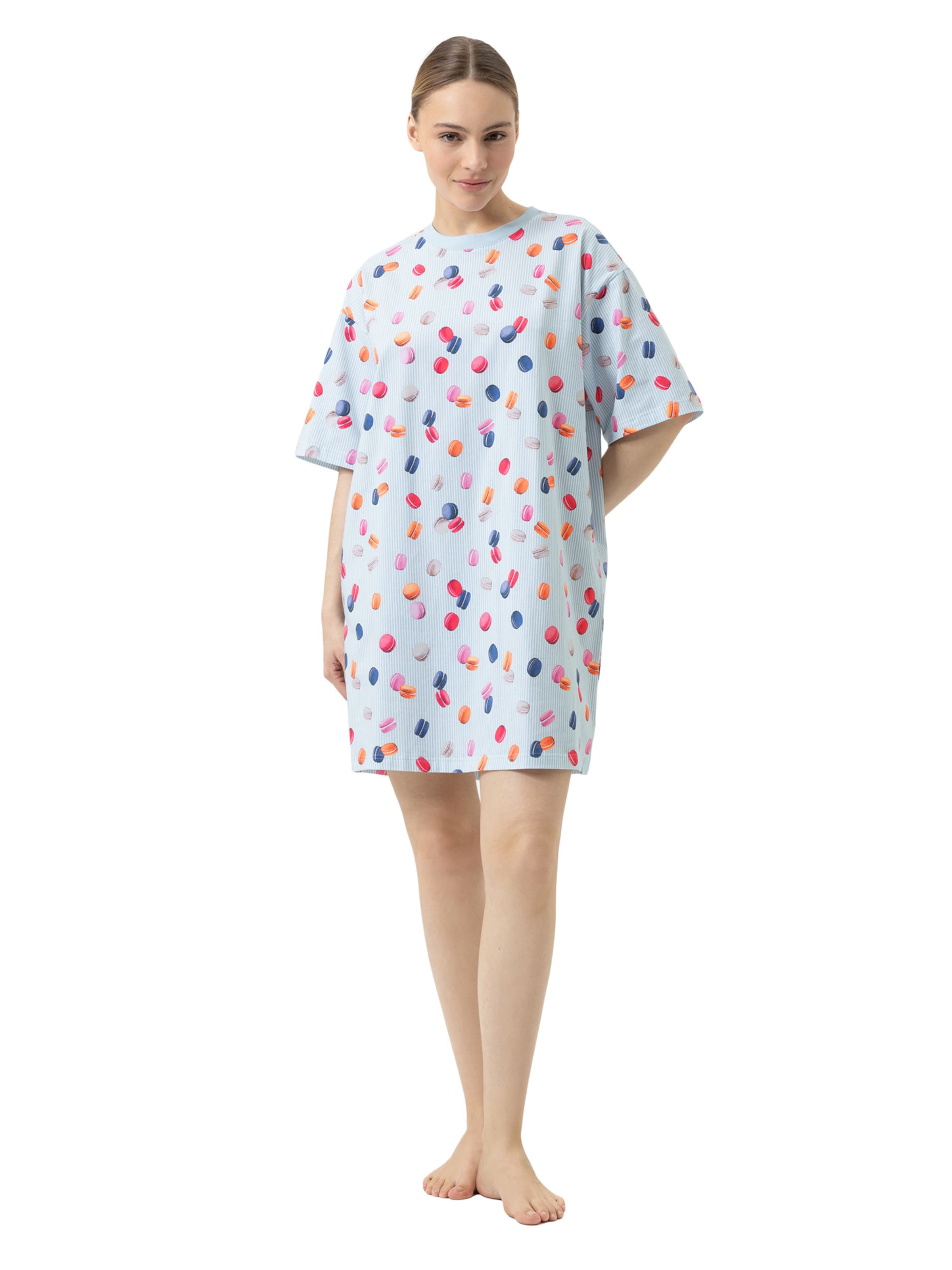 Mey Nightgown 'Flying' in Blue: front