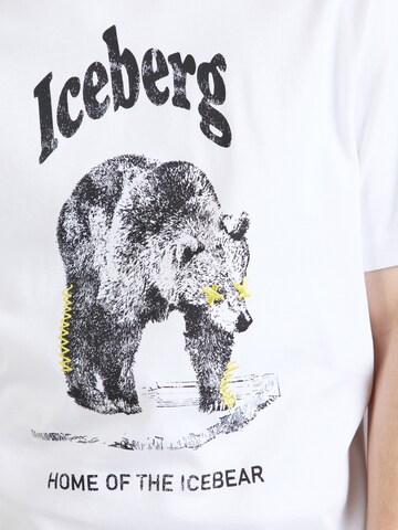 ICEBERG - Camiseta en blanco
