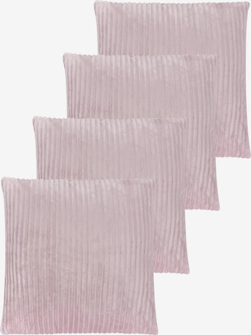 Coussins Aspero en rose : devant