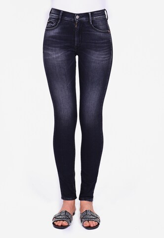 Le Temps Des Cerises Skinny Jeans in Blau: predná strana