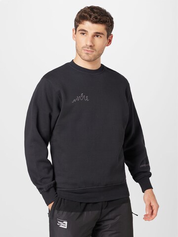 Grimey Sweatshirt in Black: front