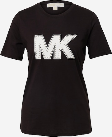 MICHAEL Michael Kors - Camiseta en negro: frente