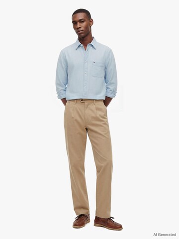 Regular Pantalon à pince 'Dover' TOMMY HILFIGER en beige