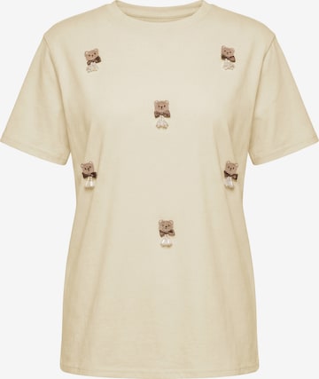 T-shirt 'Pop' MYMO en jaune : devant