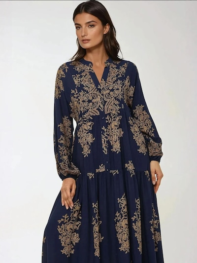 Abito Hiccup di colore marino / marrone chiaro, Visualizzazione prodotti