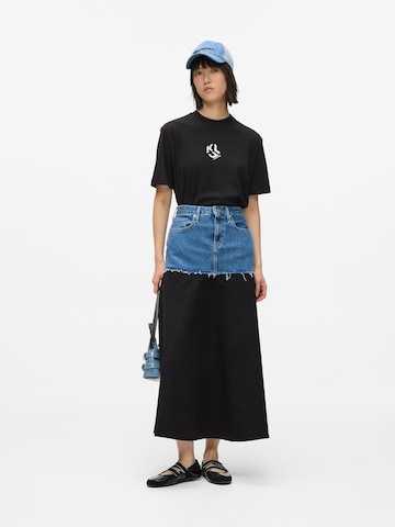 KARL LAGERFELD JEANS - Falda en azul