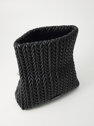 Sac bandoulière 'WEAVE' Karl Lagerfeld en noir