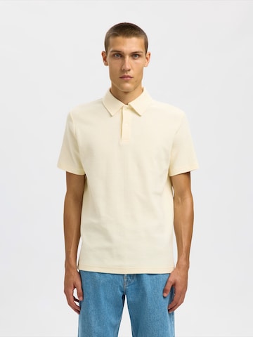 SELECTED - Camisa 'SLHREED' em bege: frente