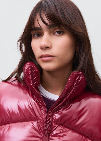 MANGO TEEN Between-Season Jacket 'Galaxy2' in Red