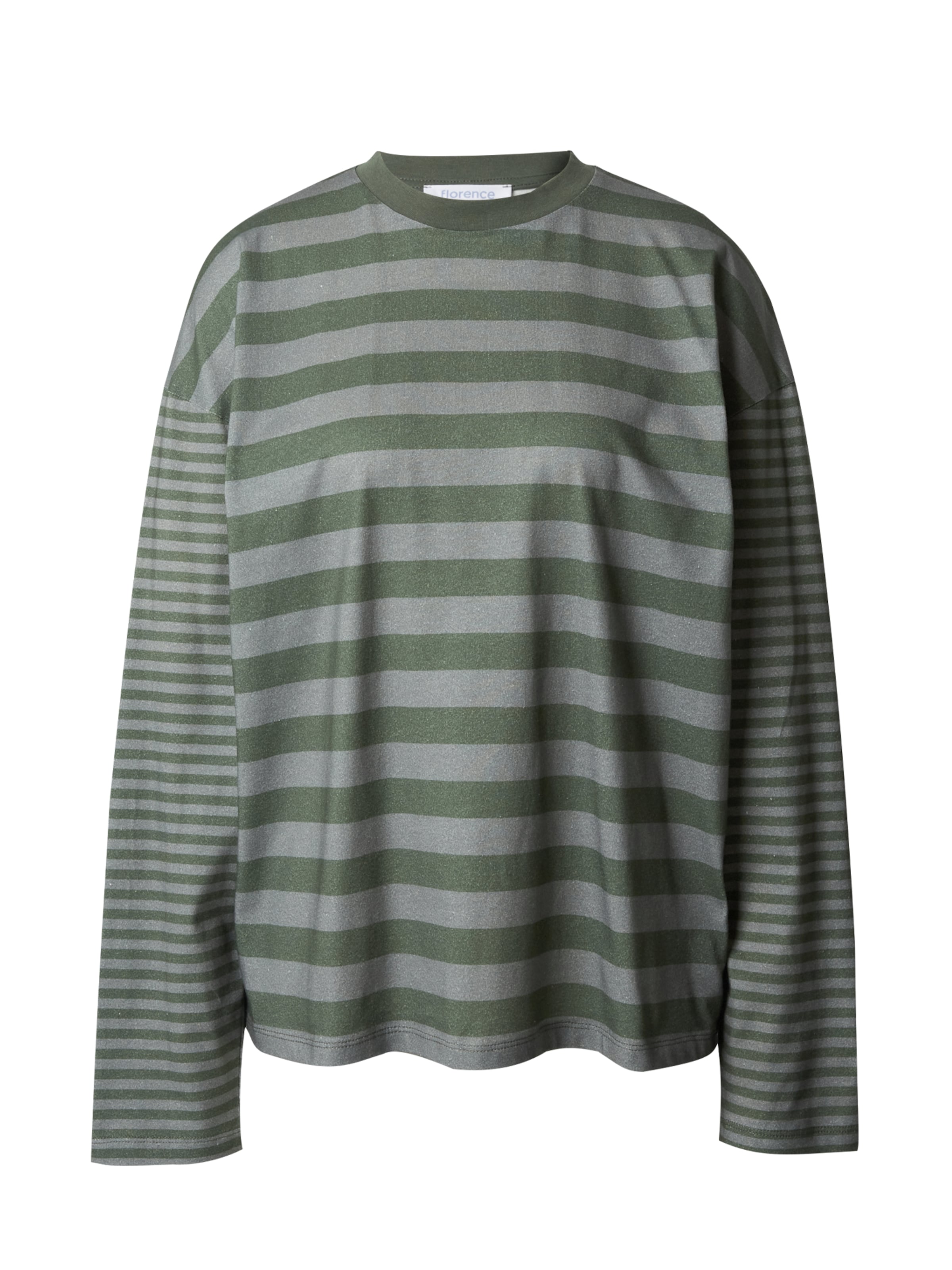 florence by mills exclusive for ABOUT YOU Shirt 'Blissful' in Grey / Dark green, Item view