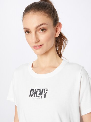 DKNY Performance Koszulka funkcyjna w kolorze biały