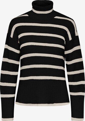 PIECES Sweater 'JUNE ' in Black: front