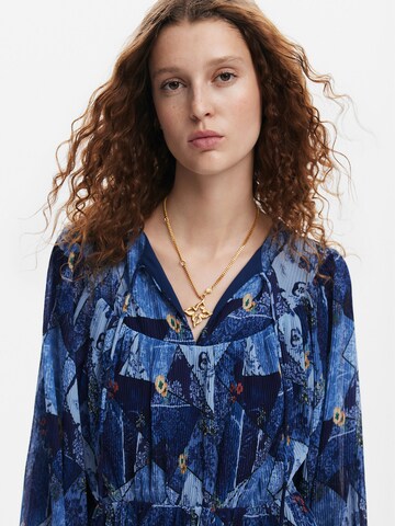 Desigual Jurk 'Arty' in Blauw