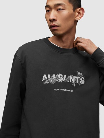 AllSaints Sweatshirt 'CHIAO' in Schwarz