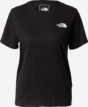 THE NORTH FACETehnička sportska majica - crna boja: prednji dio