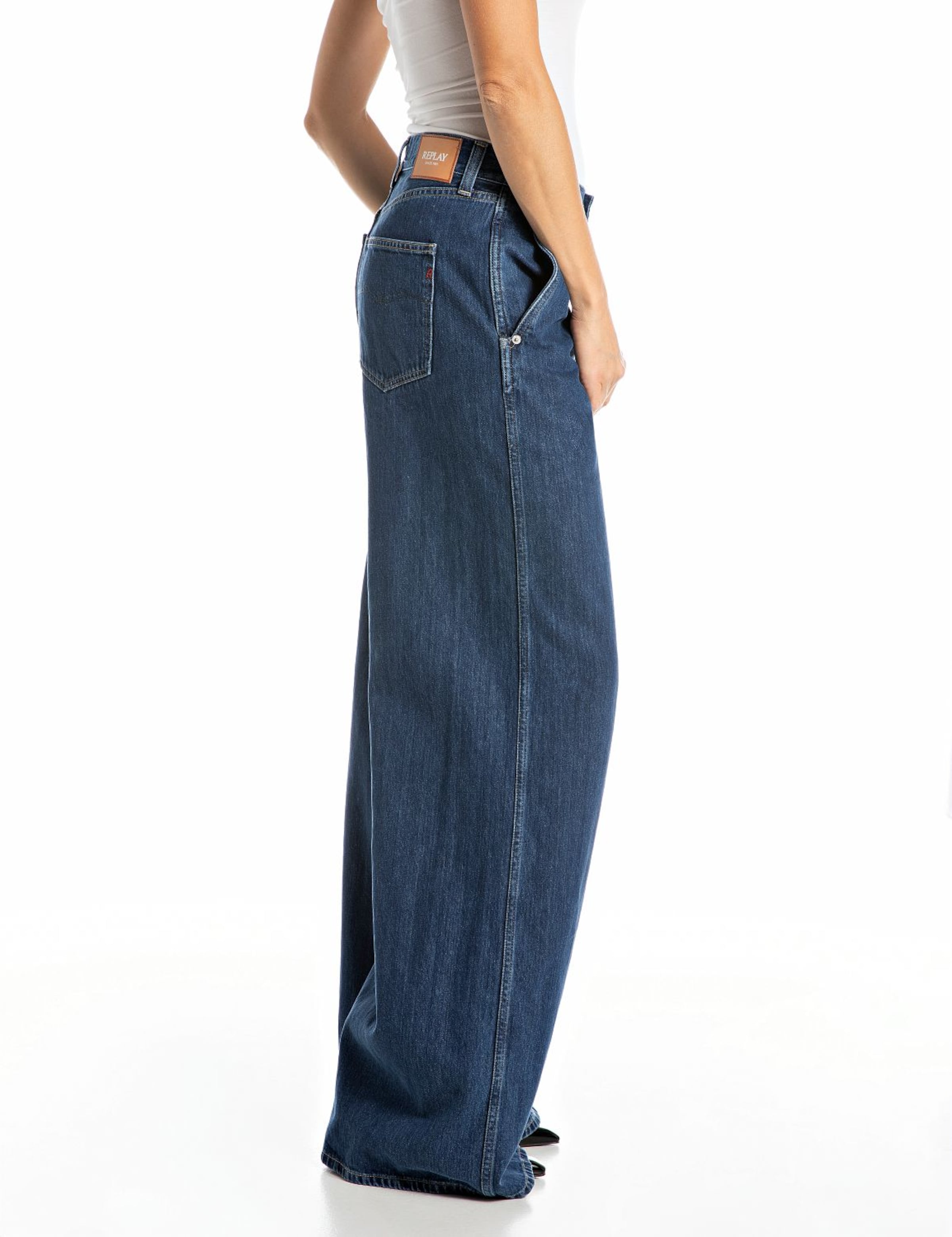 REPLAY Wide leg Jeans in Blue