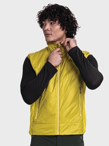 Gilet de sport 'Cascata' Schöffel en jaune : devant