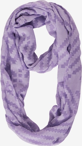 STREET ONE Tube Scarf 'Burnout' in Purple: front
