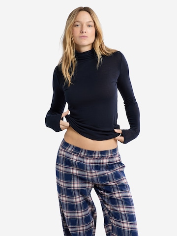 ETAM Slaapshirt in Blauw: voorkant