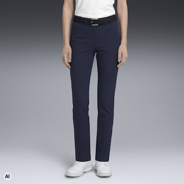 PUMA Regular Golfhose in Blau: Vorderseite
