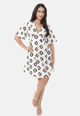 Elara Dress in White