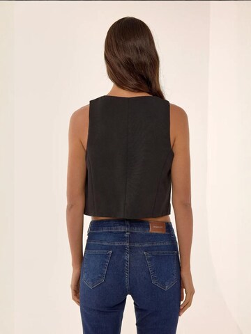 Gilet di Hiccup in nero