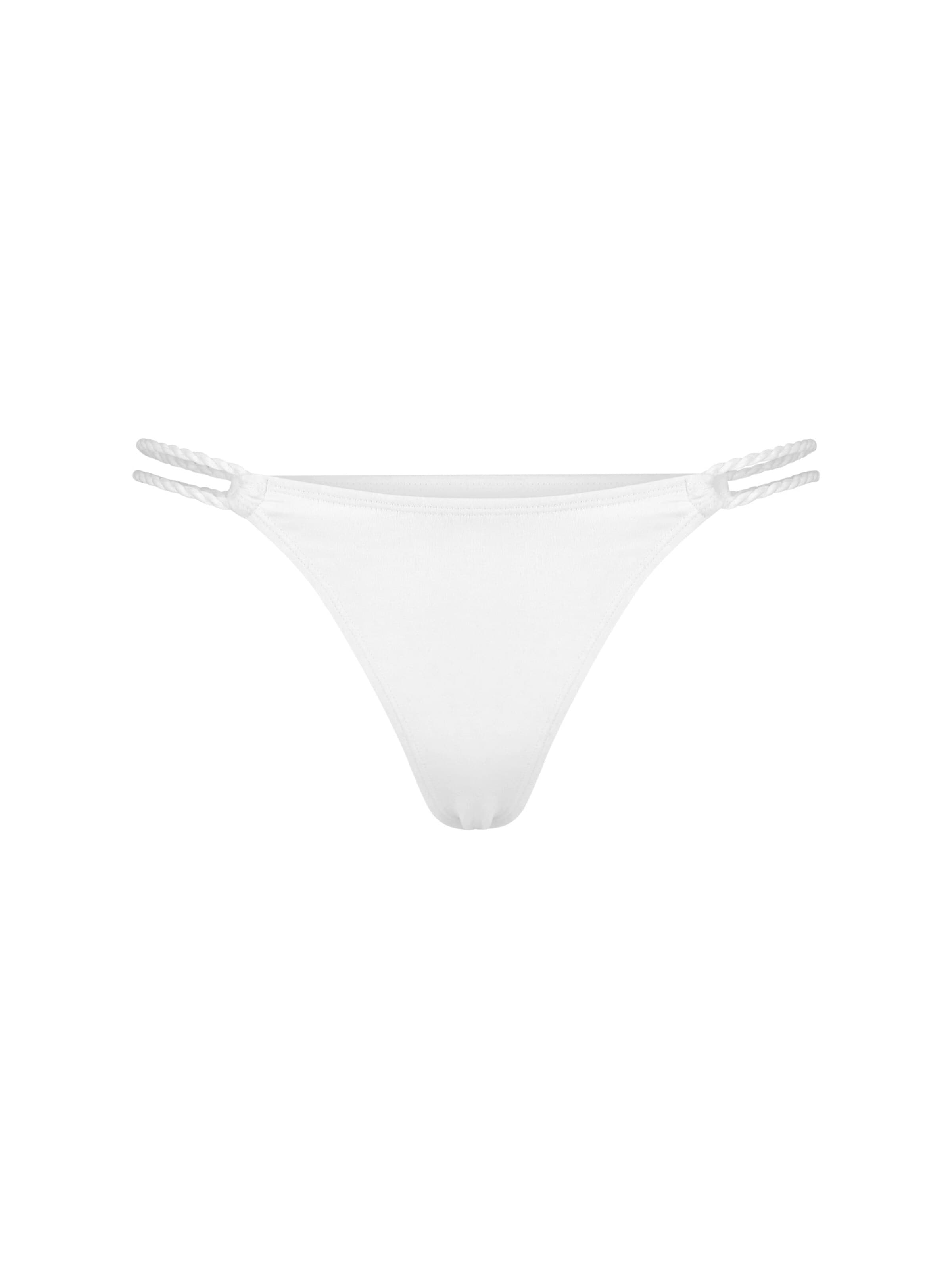 La Michaux Bikini bottom 'CAMILA' in White: front