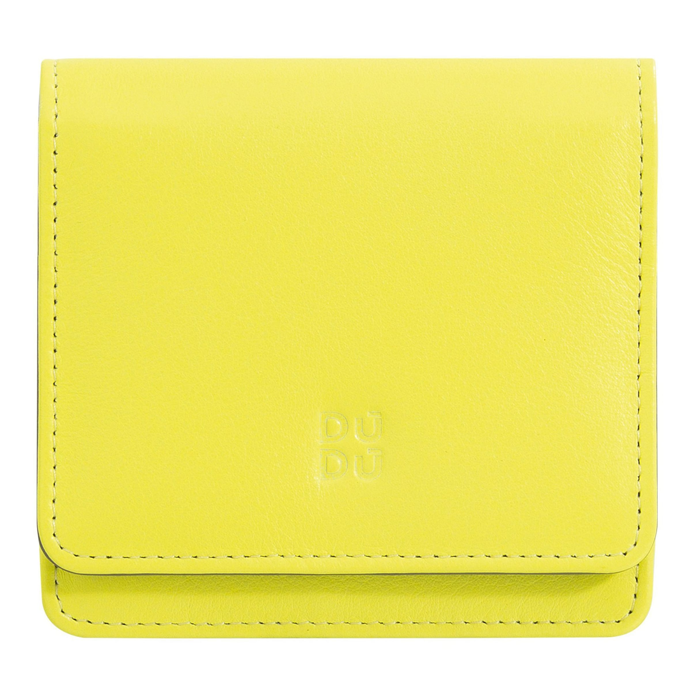 DuDu Wallet in Yellow: front