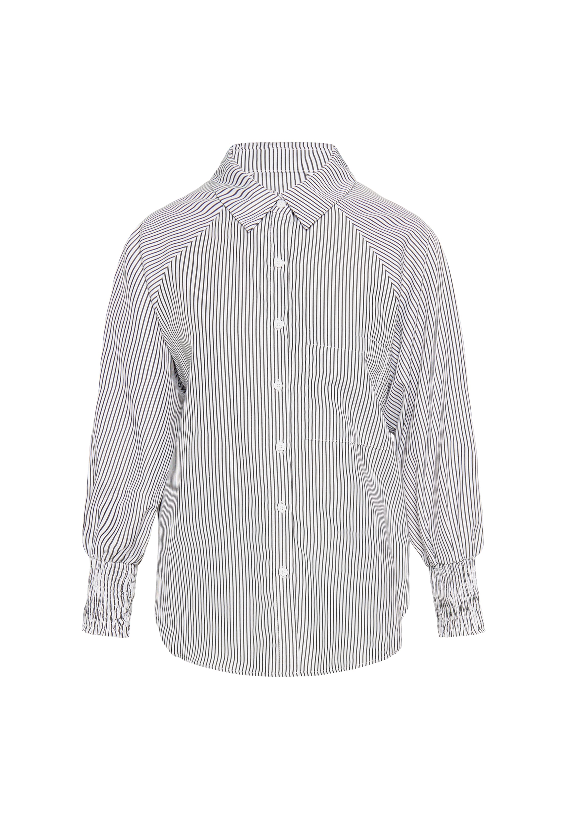 SANIKA Μπλούζα σε μαύρο / λευκό, Άποψη προϊόντος