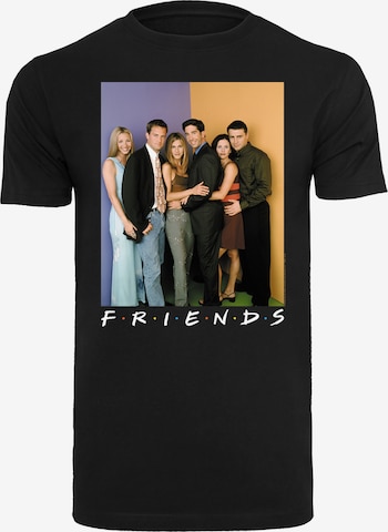 F4NT4STIC Shirt 'FRIENDS' in Schwarz: predná strana