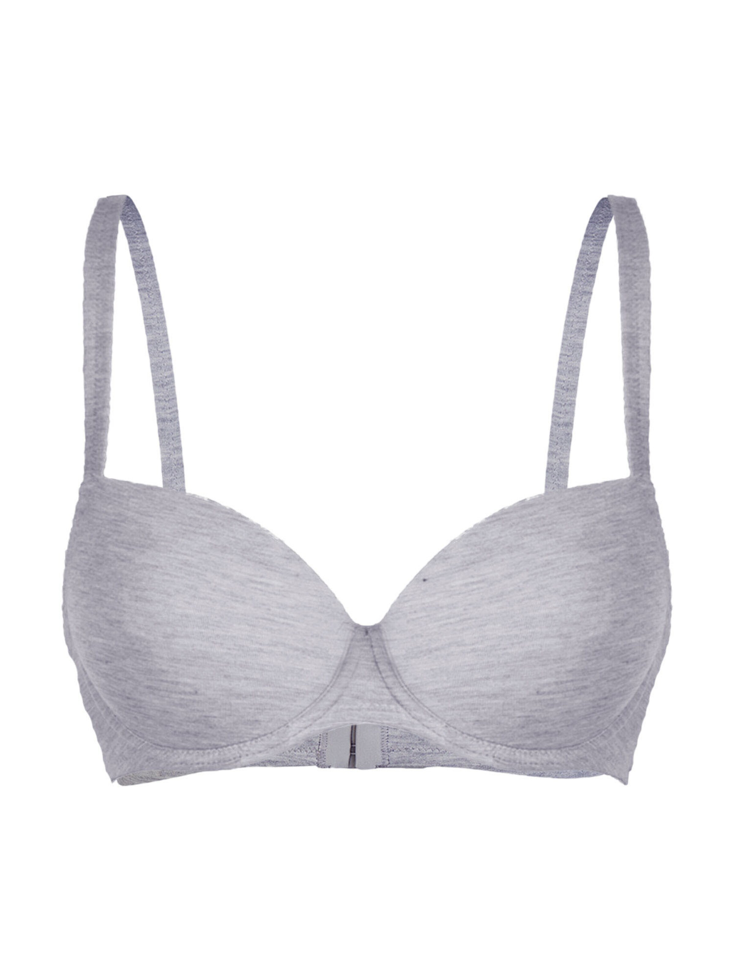 Nina von C. T-shirt Bra 'Light&Easy' in Grey