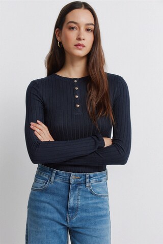 Springfield Pullover in Blau: Vorderseite