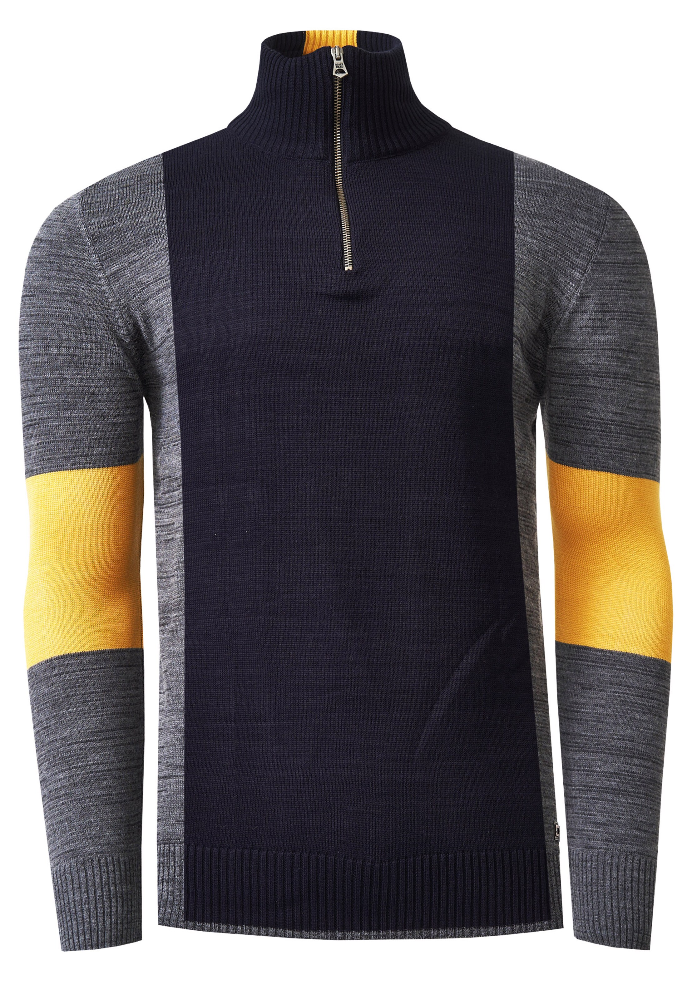 Rusty Neal Pullover in Blau: Vorderseite