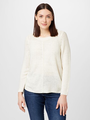 ONLY Carmakoma Sweater 'FOXY' in White: front