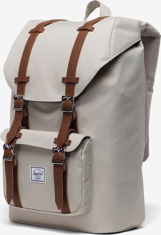 Herschel Rygsæk 'Little America' i beige: forside