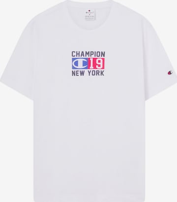 Champion Authentic Athletic Apparel T-Shirt in Weiß: Vorderseite