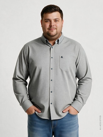 LERROS Regular Fit Hemd in Blau: Vorderseite