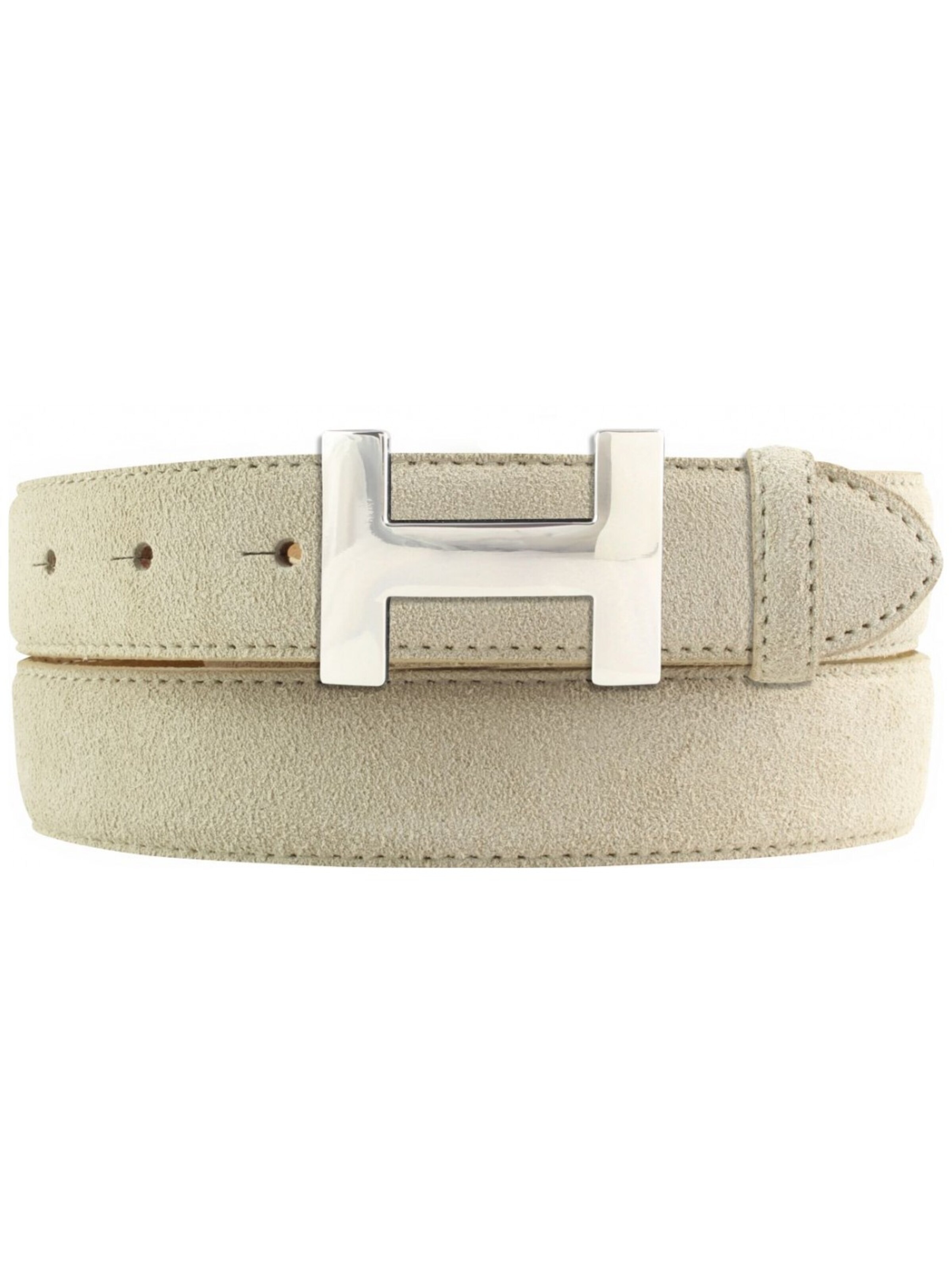BELTINGER Belt 'Helen' in Beige: front