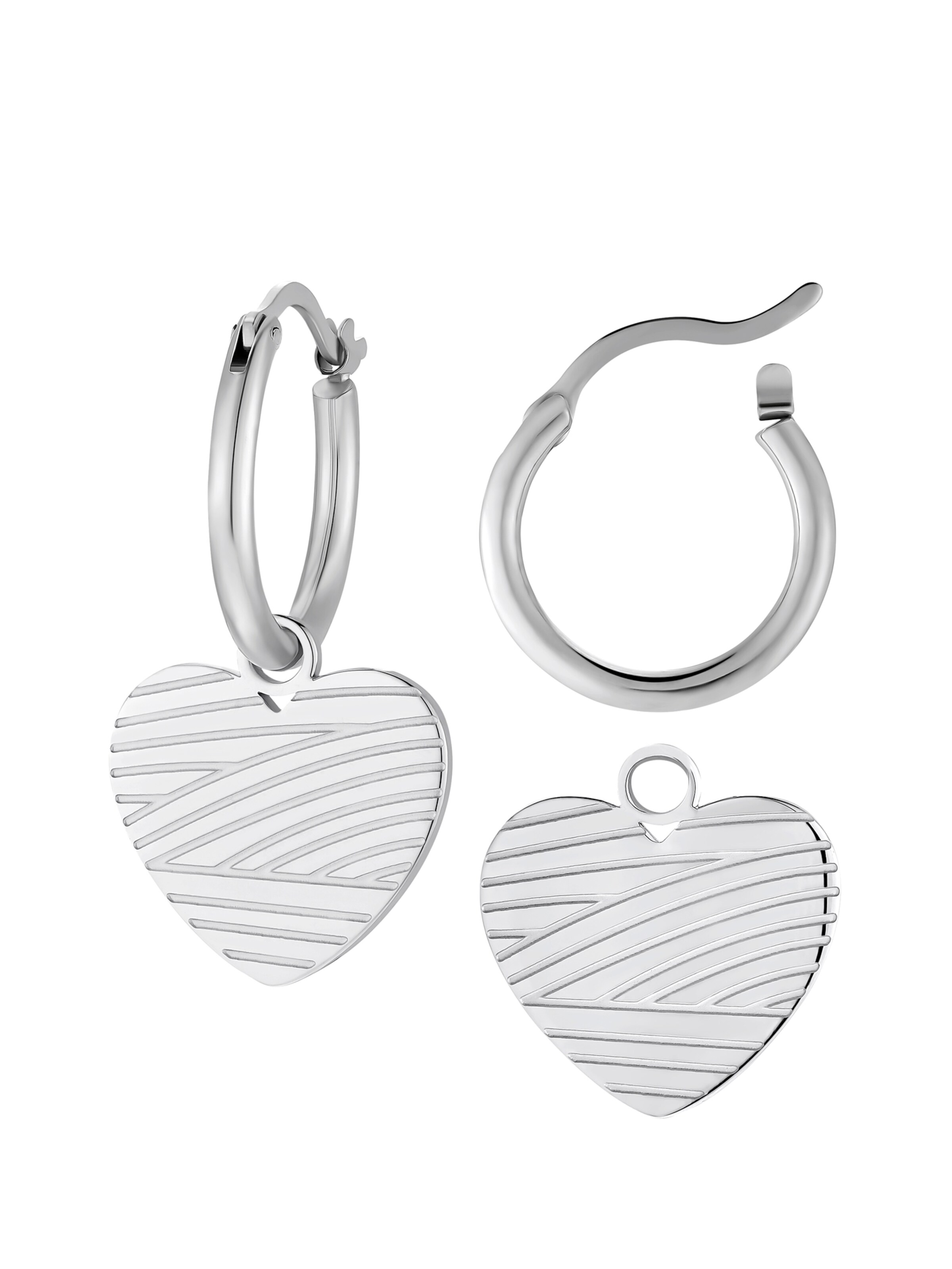 Heideman Oorbellen 'Lea' in Zilver