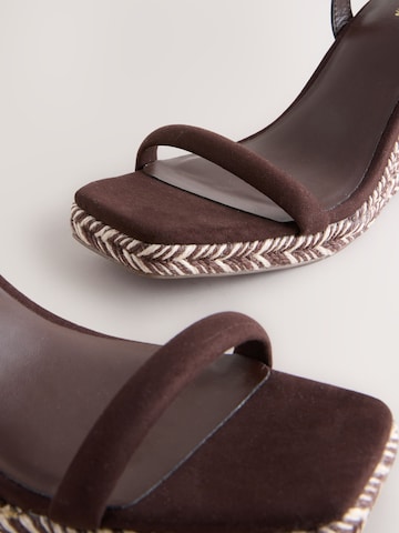 Sandales à lanières 'Forever Comfort' Next en marron