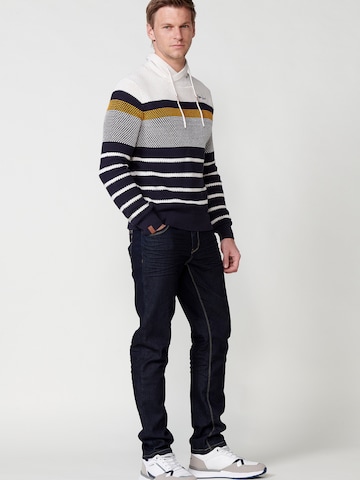 Pull-over KOROSHI en blanc