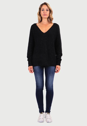 Le Temps Des Cerises Sweater 'Anka' in Black